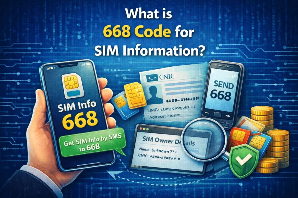What is 668 Code for SIM Information?