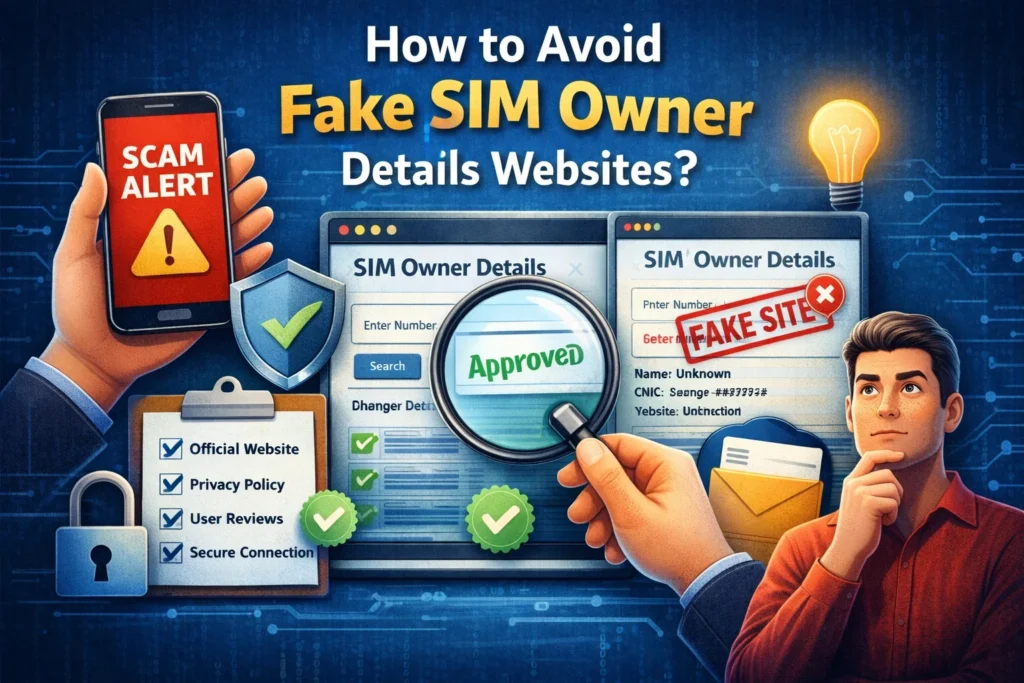 How to Avoid Fake SIM Owner Details Websites?